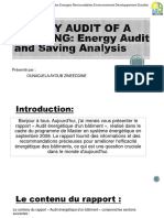 Energy Audit of A Building