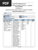 5º Sesiones Del 27 Al 31 de Mayo