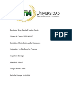 Tarea Ecología - Kelsy Rosales - La Biosfera y Sus Procesos