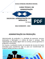 Slides Da Disciplina Administração Da Produção