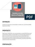 Tema 5 - Consultas em Uma Tabela No Postgresql