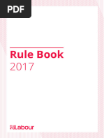 UK Labour Party Rule Book 2017