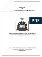 EVoting Online Voting System Project