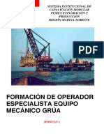 Formación de Operadores de Grúa Mod. I