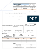 Disbursement Voucher - PLDT Inc., (New Term)