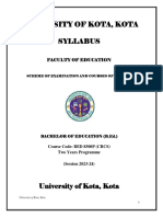 1287 - B.ed. Semester-I, II