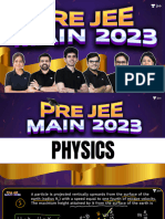 (Pre JEE Main - 2023) - Combined PDF