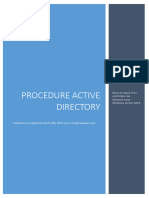 Active Directory Procedure v1-1