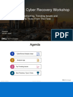 Cyber Recovery Workshop 2024 - CyberSense Troubleshooting, Trending Issues, Tips and Tricks