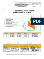 PTS Marc 250 Cambio de Cortina Polvo Frontal A Perforadoras Pv-351e