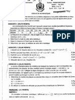 Math Série D Probatoire Blanc Collège Vogt 2018