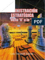 Libro Administración Estratégica de La A A La Z