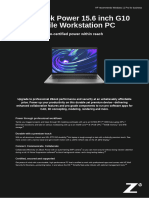 HP Zbook Power 15.6 Inch G10 Mobile Workstation PC: Pro-Certified Power Within Reach