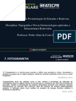 PÓS NAVIGARE - Topografia e Novas Geotecnologias Aplicadas A Infraestrutura Rodoviária - AULA 02