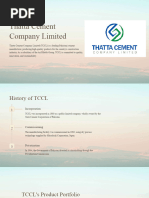 Thatta Cement Company Limited