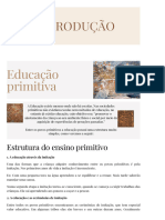 Linha Do Tempo Sobre A Educação.