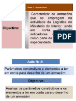 Aula 2 Parametros Na Construcao de Armazem