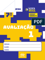 Ef2 Acerta Brasil Portugues 7ano Av1 PR