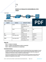 10.4.3 Packet Tracer - Build A Switch and Router Network - Physical Mode - FR FR