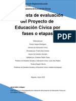 Propuesta Evaluación Proyecto de Educación Cívica