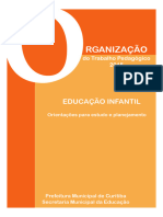 Organização Do Trabalho Pedagógico 2015