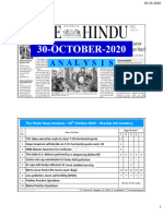 30-10-2020 - The Hindu Handwritten Notes