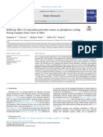 Buffering Effect of Suspended Particulate Matter On Phosphorus Cycling