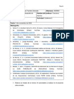 Desarrollo de Proyecto de Campo Evi 1 y 2