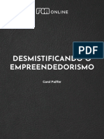 Desmistificando o Empreendedorismo