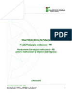 Relatorio Consulta Publica PPI Valores Objetivos Estrategicos 1