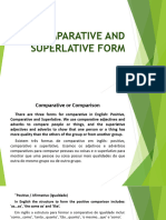 Chapter 10 and 11 - Comparative and Superlative Form