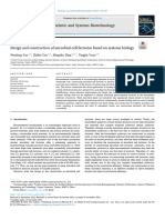 Design and Construction of Microbial Cell Factor - 2023 - Synthetic and Systems