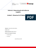 Informe 2 - Qumica Del Medio Ambiente