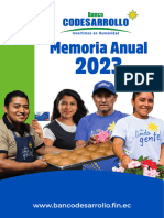 Memoria Anual 2023 Banco Codesarrollo