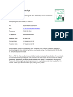 Properties of Glycerol-Plasticized Alginate Films Obtained by Thermo-Mechanical