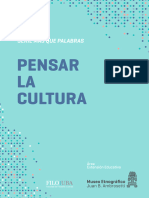 Pensar La Cultura 2020