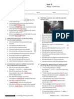 Basic Grammar Unit7 With Answers