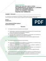 Evaluacion Validacion Asig - Procedimiento Tributario-1-2024