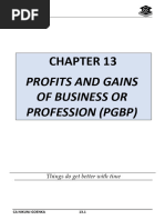 PGBP Chapter Notes - Notes - Nikunj Goenka Sir