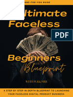 The Ultimate Faceless Beginners Blueprint