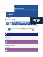 Visa For Colombia