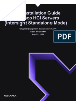 Field Installation Guide Cisco HCI ISM