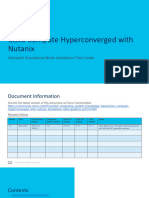 CCH With Nutanix Intersight Standalone Installation