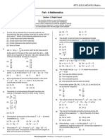 MT0 JEE LAKSHYA Maths-09-Jun-2024