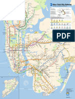 Carte Métro New-Yorkais