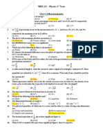 CH # 1 (Measurements) - Physics 11 (TC)