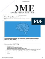 Neurological Examination