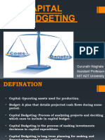 Capital Budgeting