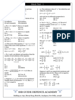 Mock Test - 1