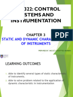 MEC322 Chapter 3 - STATIC AND DYNAMIC CHARACTERISTICS OF INSTRUMENTS - Rev2 - 2021